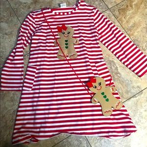 Gingerbread Dress with matching Purse